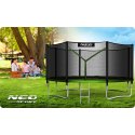 Trampolina ogrodowa 14ft/435cm z siatką zewnętrzną i drabinką Neo-Sport Neo-Sport