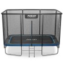 Trampolina ogrodowa prostokątna 12x8ft/366x244cm z siatką zewnętrzną i drabinką Neo-Sport Neo-Sport