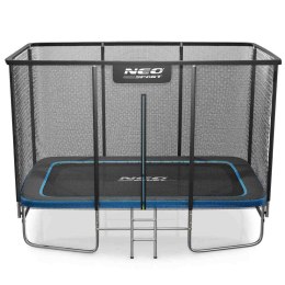 Trampolina ogrodowa prostokątna 12x8ft/366x244cm z siatką zewnętrzną i drabinką Neo-Sport Neo-Sport