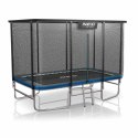 Trampolina ogrodowa prostokątna 12x8ft/366x244cm z siatką zewnętrzną i drabinką Neo-Sport Neo-Sport