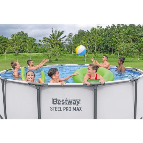 Basen ogrodowy stelażowy 427 x 122 cm 12w1 Bestway 5612X Bestway