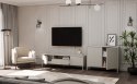 Komoda KAMARO 2D SLIM KASZMIR Lamele Front Ryflowany