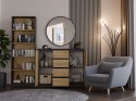 Komoda Malwa 2D4S 120 ANTRACYT DĄB ARTISAN