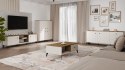 Komoda POINT 2D3S Kaszmir Beż Dąb Castello Szafka 3 Szuflady 2 Drzwi Salon