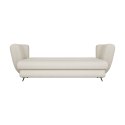 SOFA SARIS BEŻOWY NOGA CZARNA