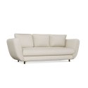 SOFA SARIS BEŻOWY NOGA ZŁOTA
