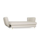 SOFA SARIS BEŻOWY NOGA ZŁOTA