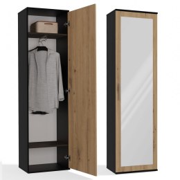 Szafa DUO ANTRACYT DĄB ARTISAN