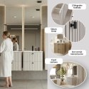 SZAFKA POD UMYWALKĘ TIGO 60 2S KASZMIR 2 SZUFLADY RYFLOWANY FRONT WISZĄCA