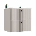 SZAFKA POD UMYWALKĘ TIGO 60 2S KASZMIR RYFLOWANY FRONT + UMYWALKA