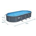 Basen ogrodowy panelowy całoroczny 732x366x132 cm 13w1 Bestawy 561CW Bestway