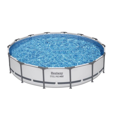 Basen ogrodowy stelażowy 427 x 84 cm 17w1 Bestway 56595 + maszynka do baniek GRATIS Bestway