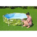 Basen stelażowy dla dzieci z daszkiem 244x51 cm Bestway 56432