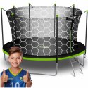 Trampolina ogrodowa 15ft/465cm z siatką wewnętrzną i drabinką Neo-Sport Neo-Sport