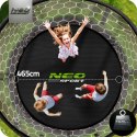 Trampolina ogrodowa 15ft/465cm z siatką wewnętrzną i drabinką Neo-Sport Neo-Sport