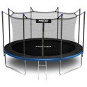 Trampolina ogrodowa 15ft/465cm z siatką wewnętrzną i drabinką Neo-Sport Neo-Sport