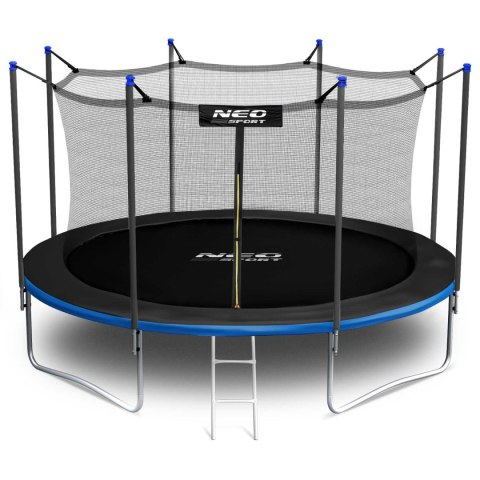 Trampolina ogrodowa 15ft/465cm z siatką wewnętrzną i drabinką Neo-Sport Neo-Sport