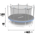 Trampolina ogrodowa 15ft/465cm z siatką wewnętrzną i drabinką Neo-Sport Neo-Sport