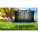 Trampolina ogrodowa 15ft/465cm z siatką wewnętrzną i drabinką Neo-Sport Neo-Sport