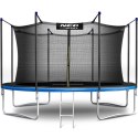 Trampolina ogrodowa 15ft/465cm z siatką wewnętrzną i drabinką Neo-Sport Neo-Sport