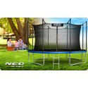 Trampolina ogrodowa 15ft/465cm z siatką wewnętrzną i drabinką Neo-Sport Neo-Sport