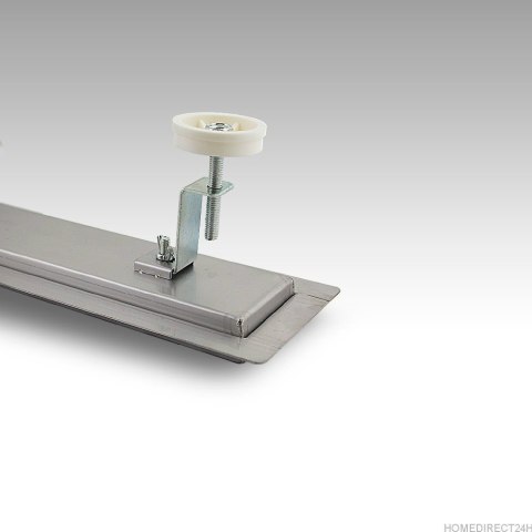 Odpływ liniowy Czarny Szklany z syfonem 70cm