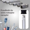 Przedłużki nasadowe 3/8" 1/4" 1/2" 50-250 mm