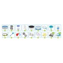Basen ogrodowy stelażowy 366 x 122 cm 18w1 Bestway 56420 Bestway