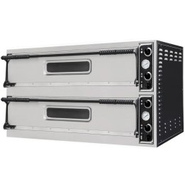 Piec do pizzy podwójny Slim Line 2x3 pizze 6000W - Hendi 226933