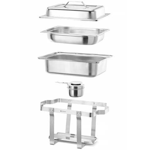 Podgrzewacz do potraw na pastę GN 1/2, 4.5L - Hendi 475201
