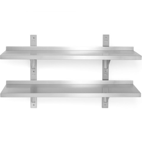 Półka wisząca przestawna podwójna 120cm - Hendi 811733
