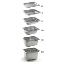 Pojemnik GN 1/3 stalowy Kitchen Line wys. 20 mm - Hendi 806401