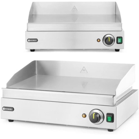 Płyta grzewcza grillowa Profi Line gładka do pracy ciągłej 2400W - Hendi 203149
