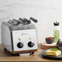 Toster kanapkowy z timerem podwójny 1200W- Hendi 261163