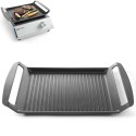 Płyta taca grillowa ryflowana do kuchenek indukcyjnych TEFLON 39x26cm - HENDI 629130