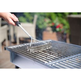 Szczotka druciana do grilla rusztu BBQ ze stali nierdzewnej KSZTAŁT Y 520x170 mm - Hendi 525432