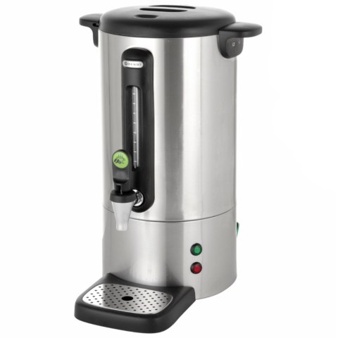Zaparzacz perkolator do kawy z niekapiącym kranikiem stalowy UNIQ 7 l - Hendi 211434