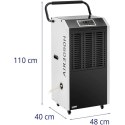 Osuszacz powietrza pochłaniacz wilgoci przemysłowy z uchwytem 1300 W 1129 m3/h do 150 m2