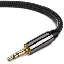 Uniwersalny kabel przewód mini jack AUX 3m czarny