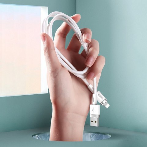 Kabel przewód do iPhone USB - Lightning 2.4A 1.2m czarny