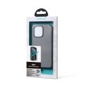 Etui pokrowiec do iPhone 13 Pro obudowa na tył i przód + szkło hartowane szary