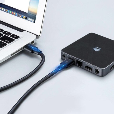 Kabel przewód USB 3.0 2m szary