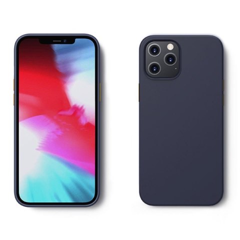 Ochronne etui do iPhone 12 Pro Max Color Series niebieski