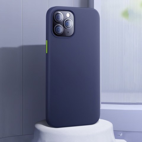 Ochronne etui do iPhone 12 Pro Max Color Series niebieski