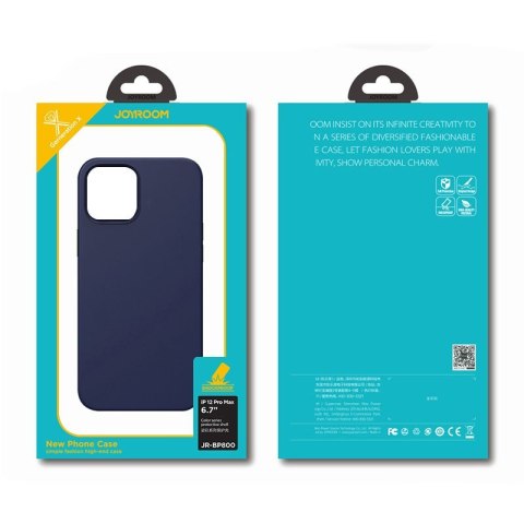 Ochronne etui do iPhone 12 Pro Max Color Series niebieski
