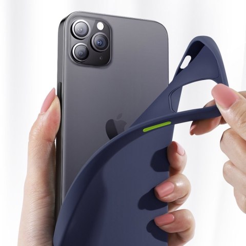 Ochronne etui do iPhone 12 Pro Max Color Series niebieski