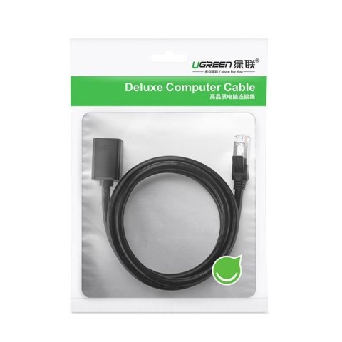 Przedłużacz do kabla skrętki FTP Ethernet RJ45 Cat 6 1000 Mbps 5m czarny