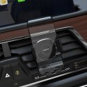 Elegancki uchwyt samochodowy grawitacyjny na telefon F8Max czarny