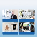 Etui pokrowiec do iPhone 14 Plus pancerna obudowa z haczykami podstawką przezroczysty