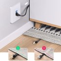 Płaski kabel sieciowy patchcord LAN RJ45 Ethernet Cat. 6 5m czarny